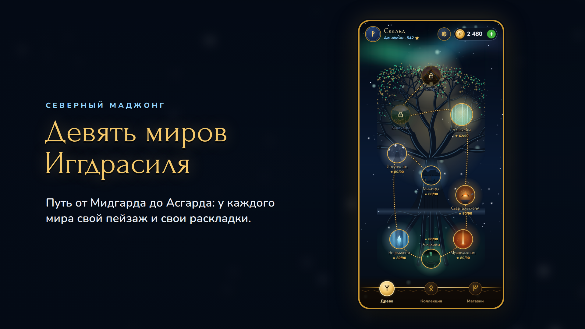 Девять миров Иггдрасиля
